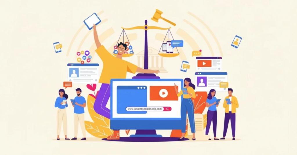 رسانه های اجتماعی و قانون